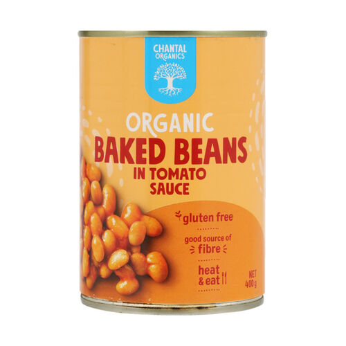 Chantal Organics Gluten Free Baked Beans 400g