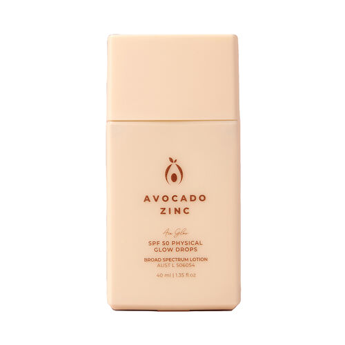 Avocado Zinc SPF50 Physical Glow Drops 40ml
