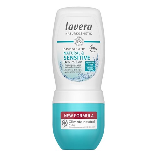 Lavera Basis Sensitiv Deodorant Roll On - Natural & Sensitive 50ml