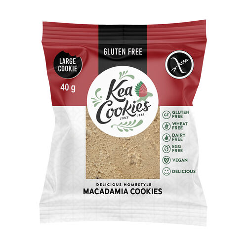 Kea Cookies Gluten Free Single Cookies - Macadamia 40g
